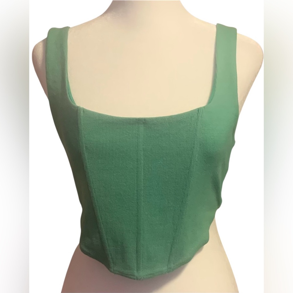 Princess Polly Kaesha Ribbed Bustier Top